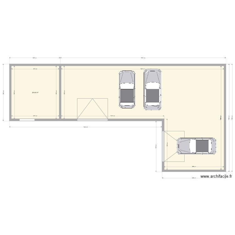 extension résidence principale. Plan de 0 pièce et 0 m2