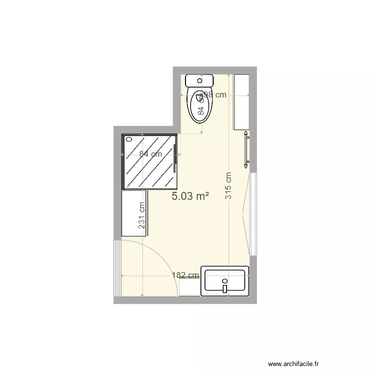 SdbEtageV01. Plan de SdbEtageV01. Plan de