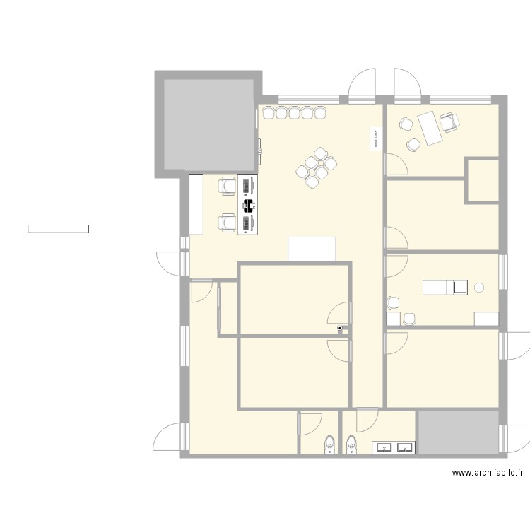 Clinique CK version 3. Plan de 0 pièce et 0 m2