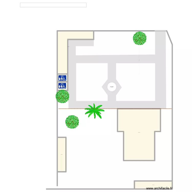 Plan chapiteau sans chapiteau V1. Plan de 