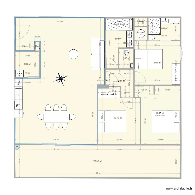 SORBIERS 3 b401. Plan de SORBIERS 3 b401. Plan de