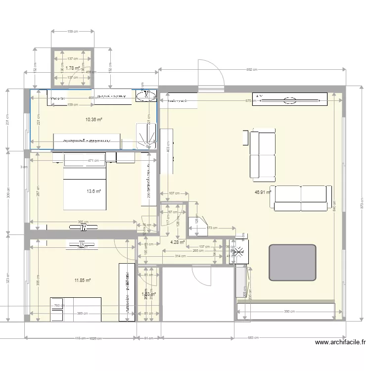 nouveau plan. Plan de 