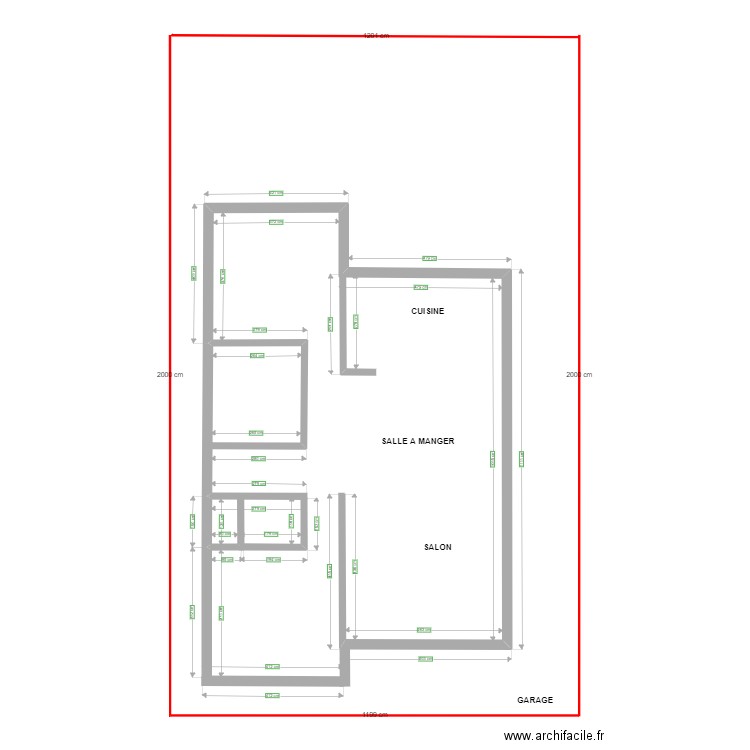 NSELE_RDC2. Plan de 0 pièce et 0 m2