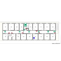 Plan évacuation rocade Chambre 147