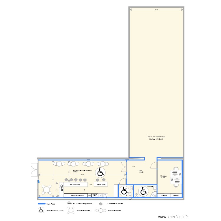 Plan Archi aménagement 2. Plan de 0 pièce et 0 m2