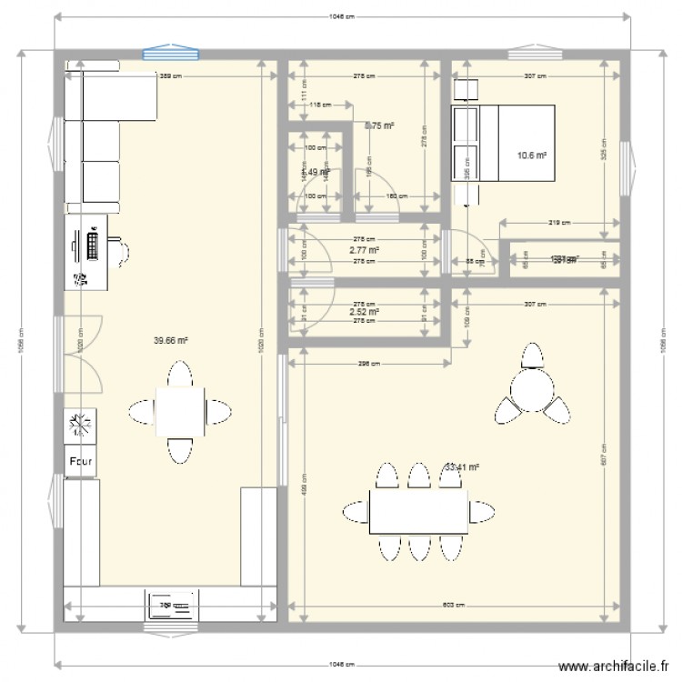 test. Plan de 0 pièce et 0 m2