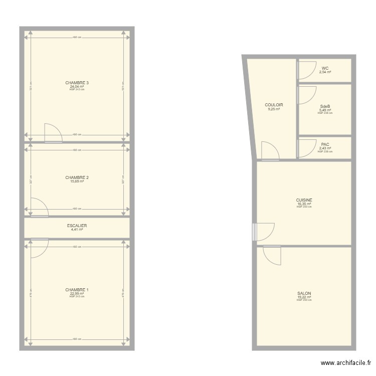 Vesselle. Plan de 0 pièce et 0 m2