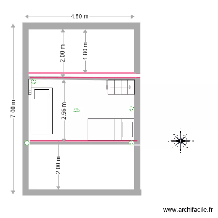 VC 1 Troisi&egrave;me esc U. Plan de 