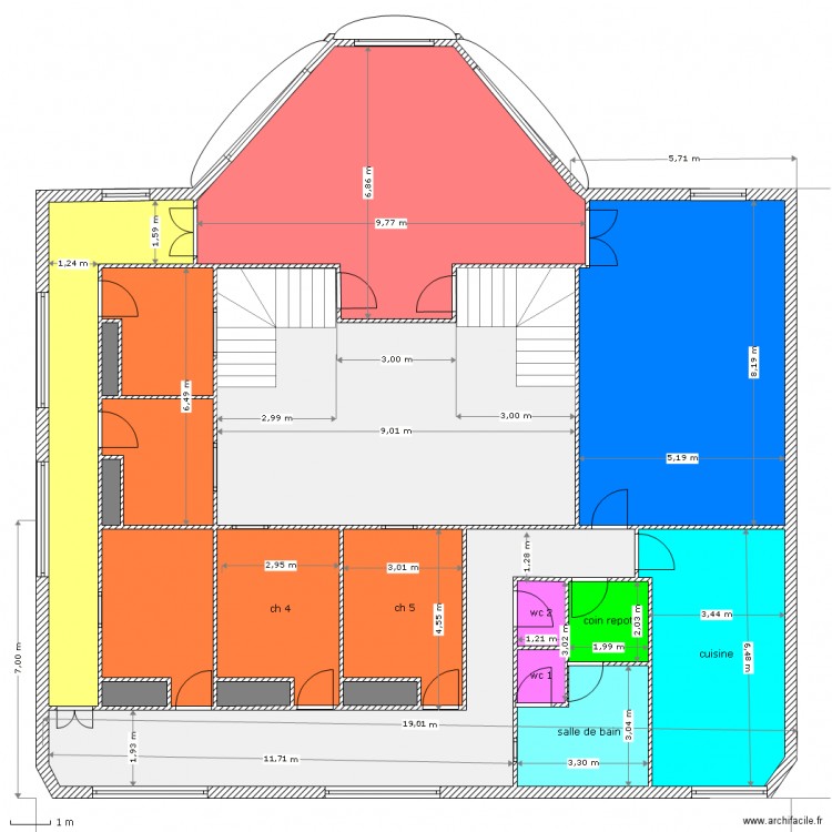 RDC 2. Plan de 0 pièce et 0 m2