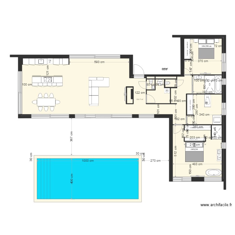 Peymeinade plan coté . Plan de 0 pièce et 0 m2