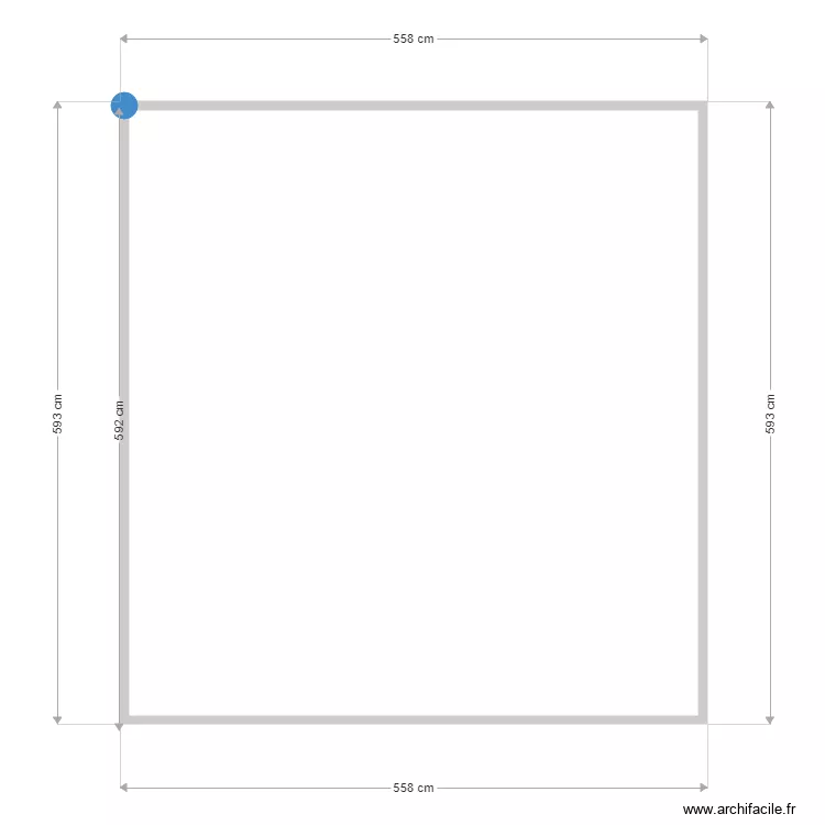 garage. Plan de garage. Plan de