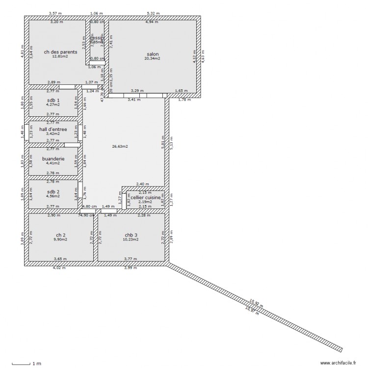 maison2 sabseb. Plan de 0 pièce et 0 m2