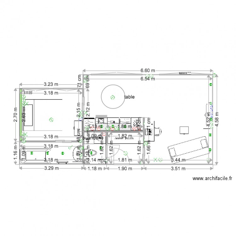 Plan. Plan de 0 pièce et 0 m2