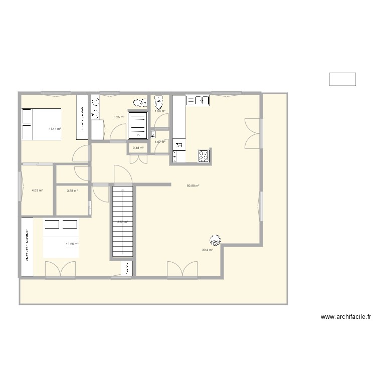 Projet 74 idee 02. Plan de 0 pièce et 0 m2