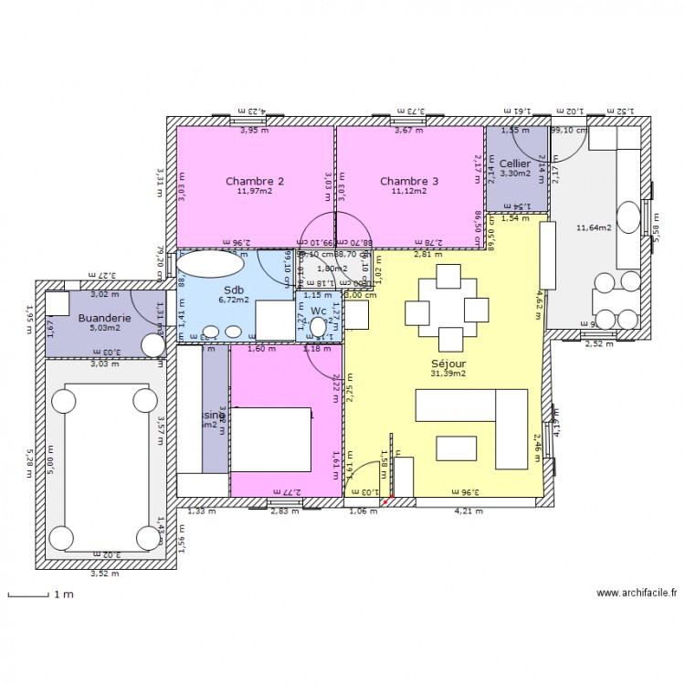 maison parfaite. Plan de 0 pièce et 0 m2