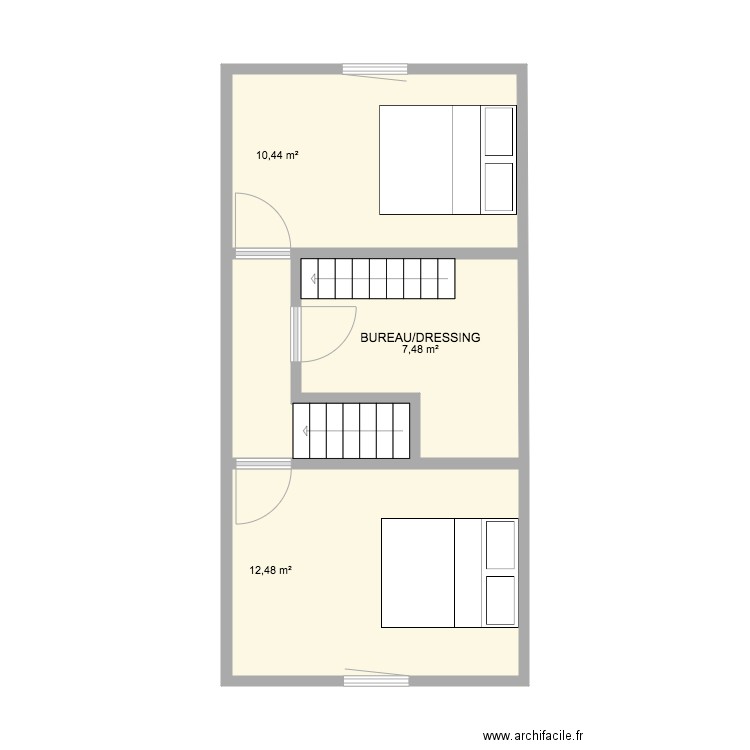 ARQUENNES 1. Plan de 4 pièces et 34 m2