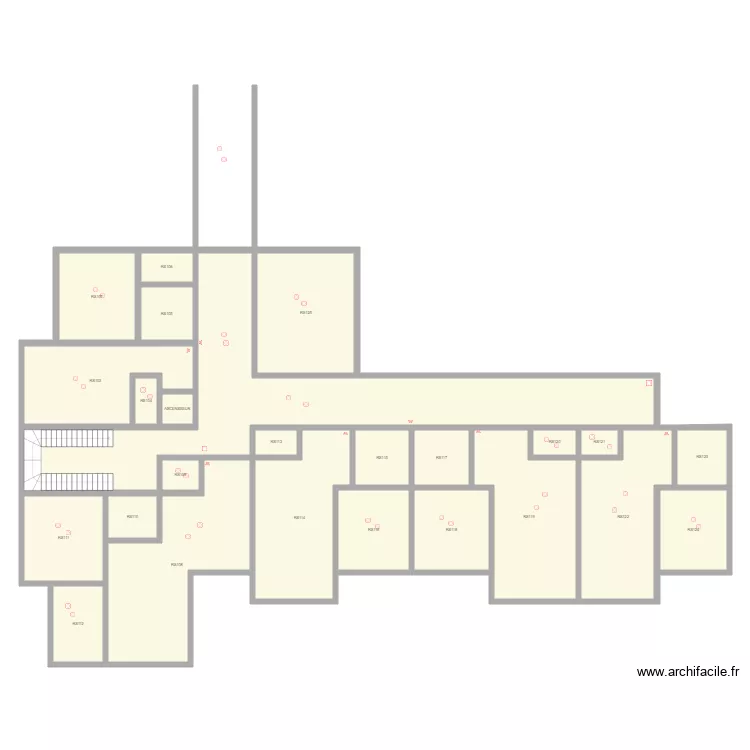 ETALLE RS 1ER INCENDIE. Plan de 