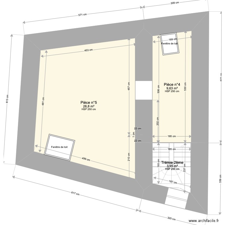 Loiré - Existant . Plan de 0 pièce et 0 m2