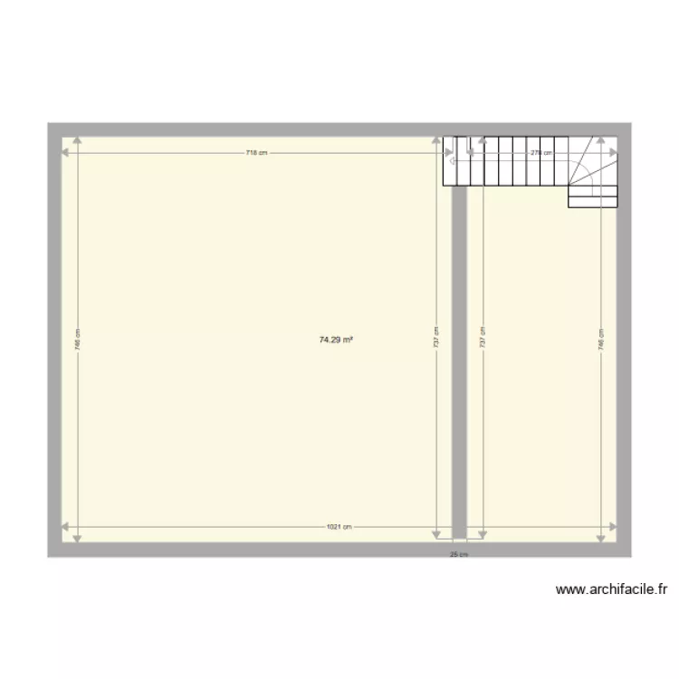 2EME ETAGE MONTECH. Plan de 2EME ETAGE MONTECH. Plan de