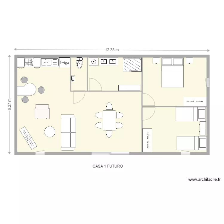 casa 1 elec. Plan de casa 1 elec. Plan de