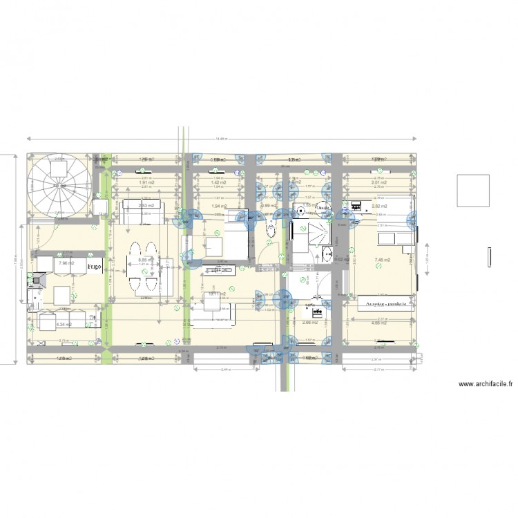 APT7. Plan de 0 pièce et 0 m2