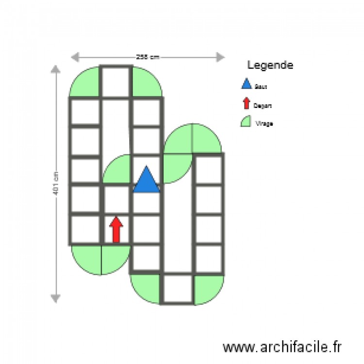 Piste Mini z. Plan de 0 pièce et 0 m2