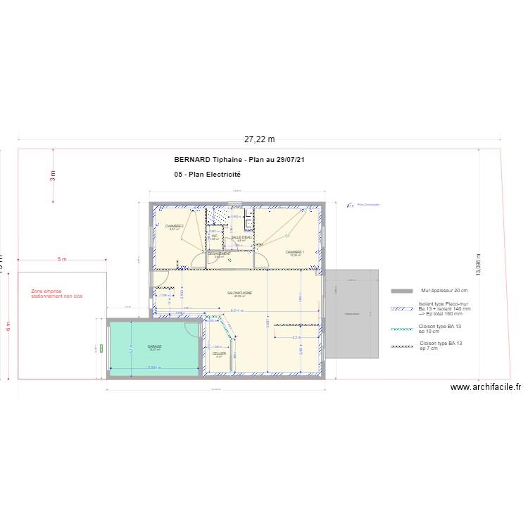 05 Plan Electricité 290721. Plan de 0 pièce et 0 m2