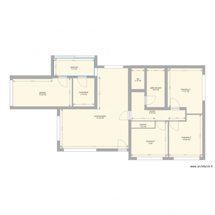 ct4. Plan de 0 pièce et 0 m2