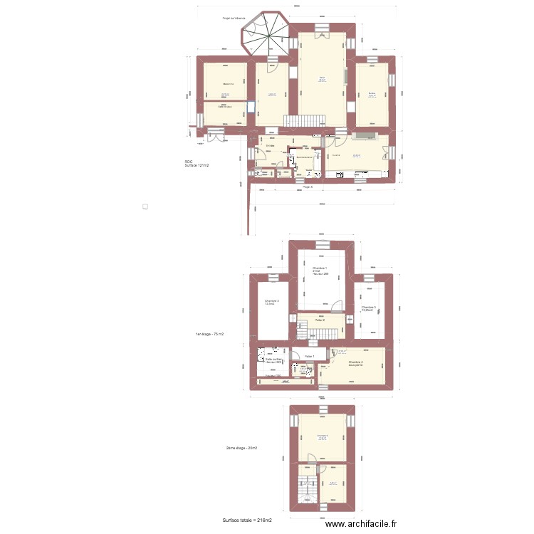 Grand Contest Buanderie Projet 5. Plan de 0 pièce et 0 m2