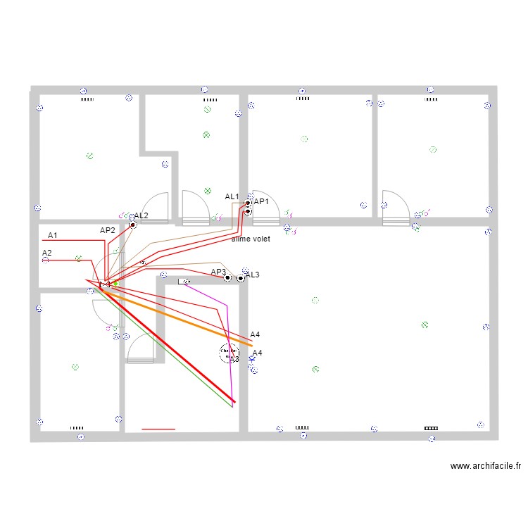 RDC TUC 2. Plan de 0 pièce et 0 m2