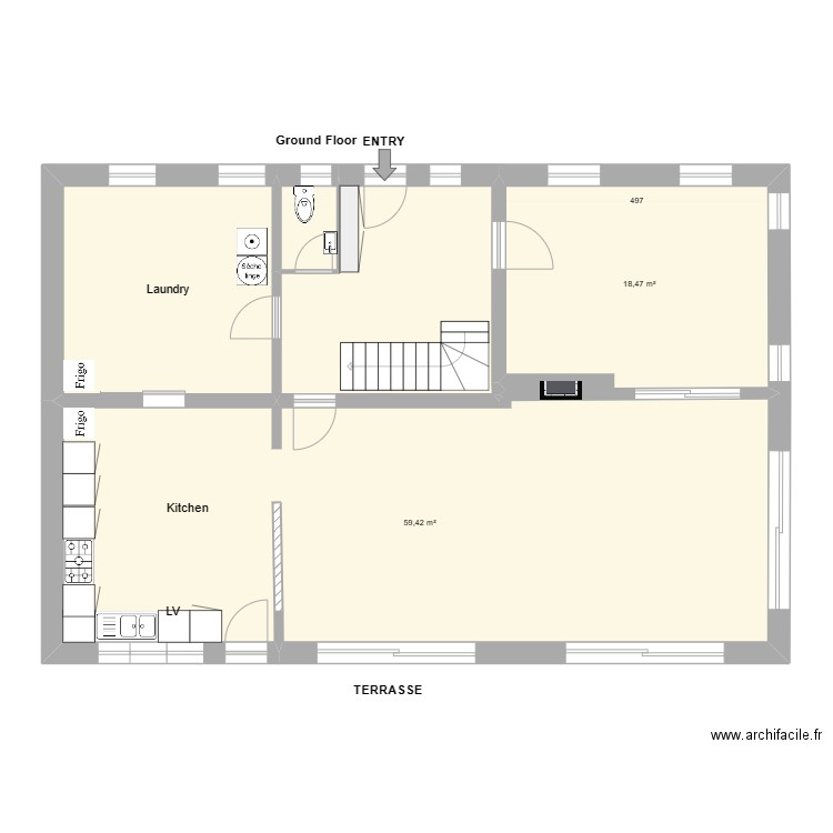 HOEILAART. Plan de 28 pièces et 340 m2