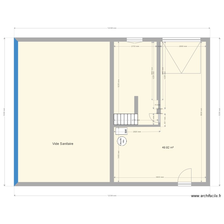 ma maison 2. Plan de 0 pièce et 0 m2