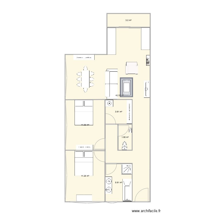 USINE  RDC GAUCHE 2. Plan de 0 pièce et 0 m2