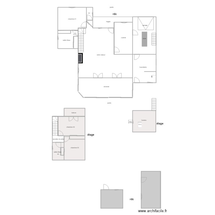 delavigne am. Plan de 0 pièce et 0 m2