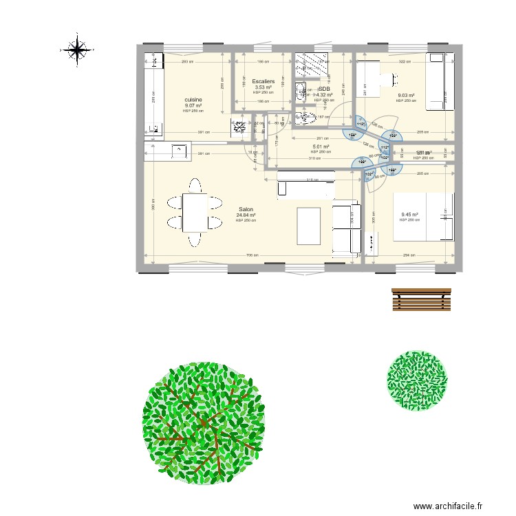 Isaplansnvelleversionmeublée6. Plan de 0 pièce et 0 m2