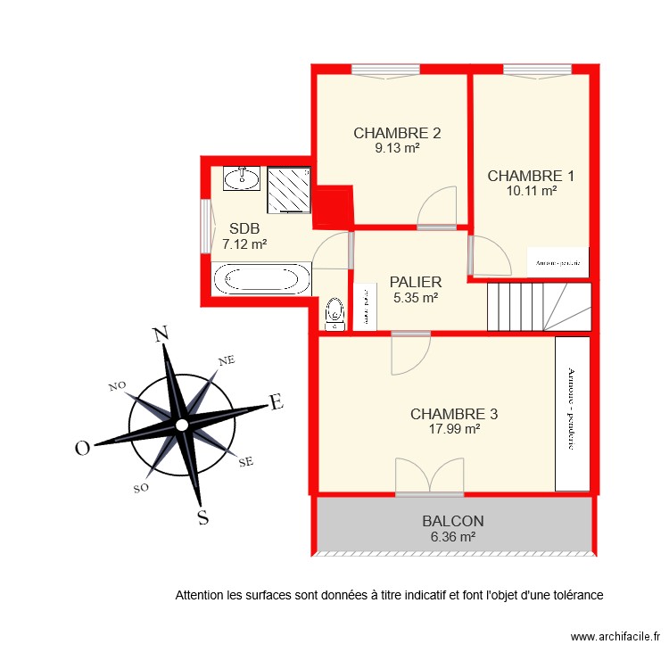 BI 5231 ETAGE. Plan de 0 pièce et 0 m2