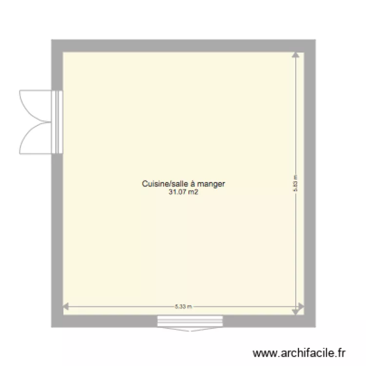 Etage 1. Plan de 