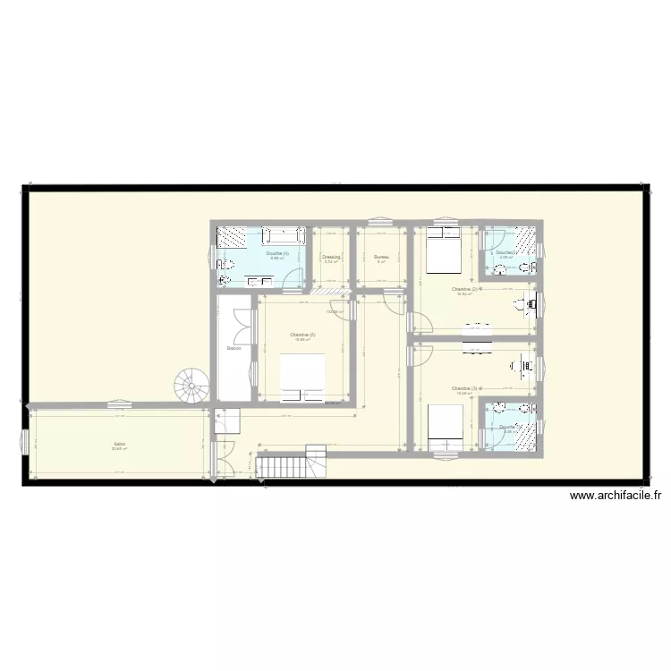 Parcelle Koubia 2 bis 2. Plan de 