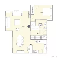 Salon cuisine maison chevaigne