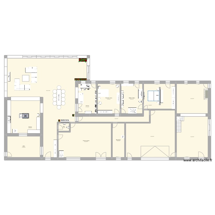 ALBAN premier jet avec agrandissement. Plan de 0 pièce et 0 m2