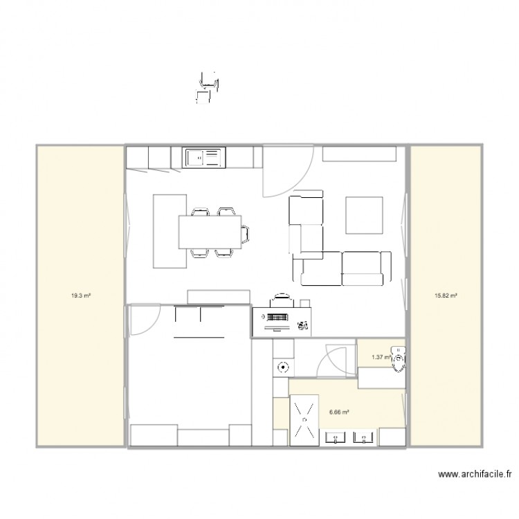 plan 3. Plan de 0 pièce et 0 m2