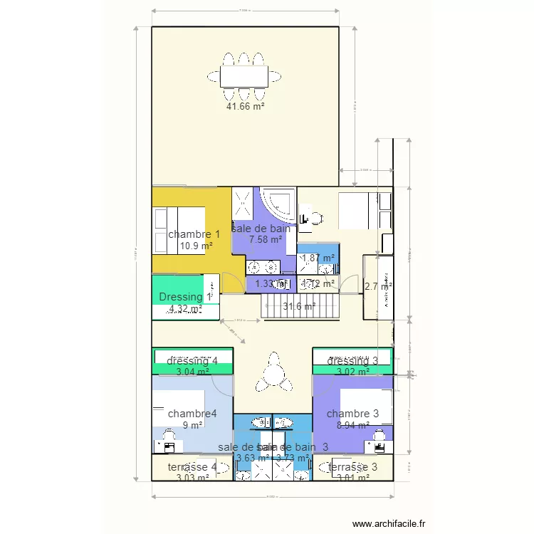 jean michel. Plan de 