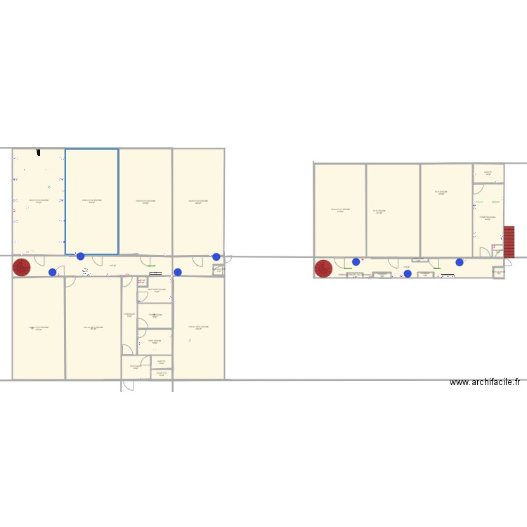 MICRO LP 1 ER ÉTAGE. Plan de 0 pièce et 0 m2