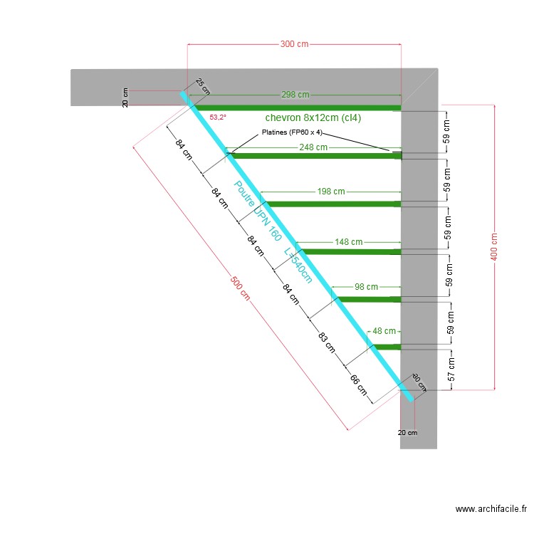 Balcon Rémi_V2. Plan de 0 pièce et 0 m2