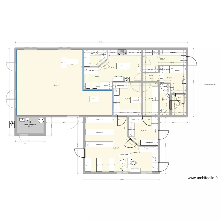 plan atelier de transformation que p&acirc;tes. Plan de 