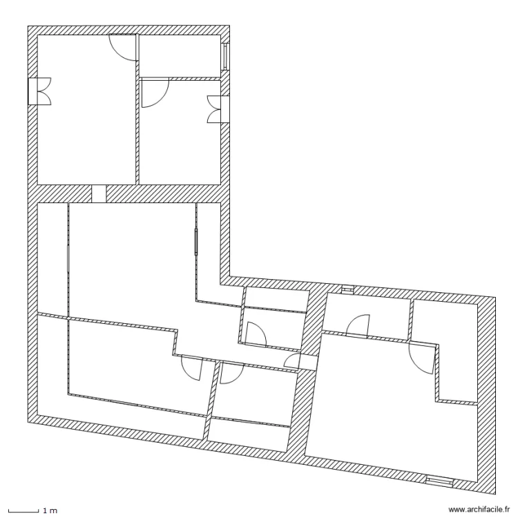 1er étage D. Plan de 1er étage D. Plan de