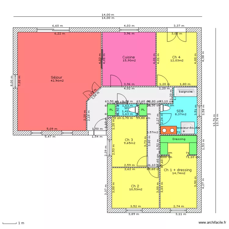 DESBUISSON PP. Plan de 