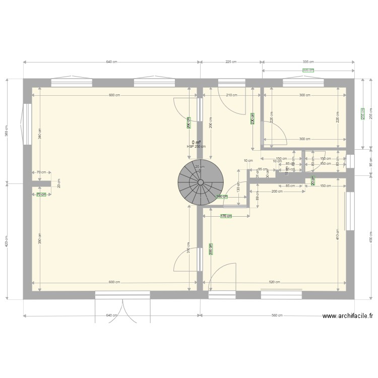 MyPlan. Plan de 5 pièces et 81 m2