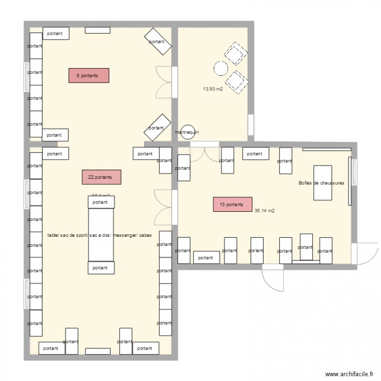 etage VP. Plan de 0 pièce et 0 m2