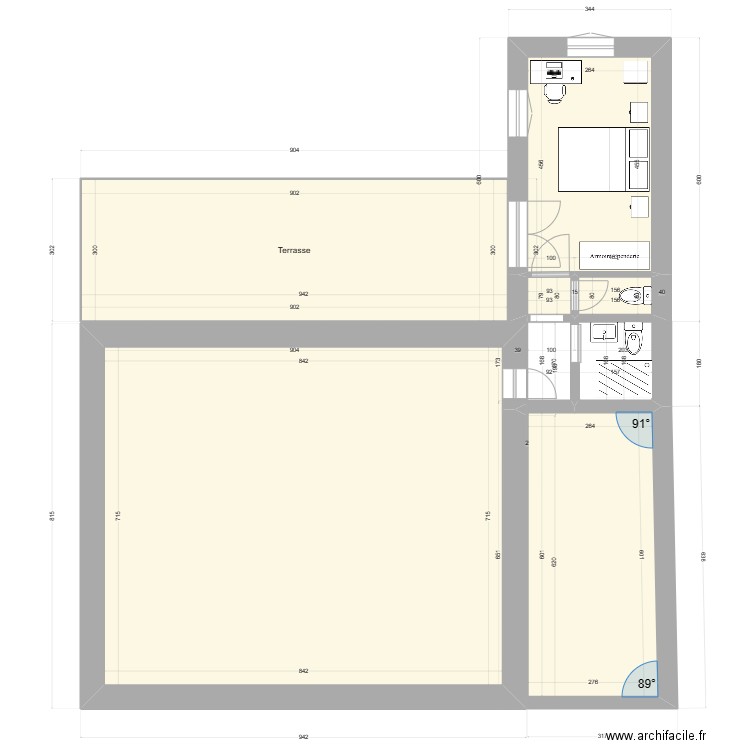 Projet_RDF_001. Plan de 0 pièce et 0 m2
